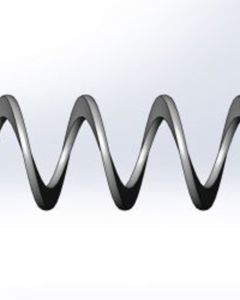 AUGER,2.40"OD,70'COIL,FLX,REG,1.466"ID,1.625" PITCH